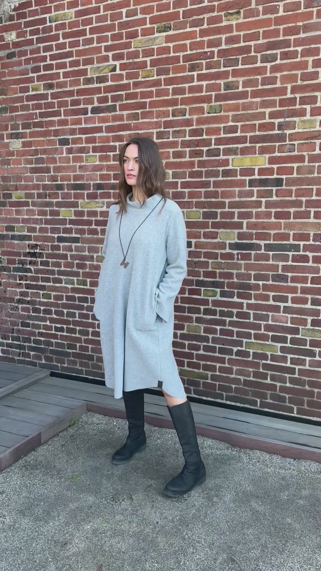 HENRIETTE STEFFENSEN COPENHAGEN KJOLE - 3255 KJOLER LIGHT GREY 876