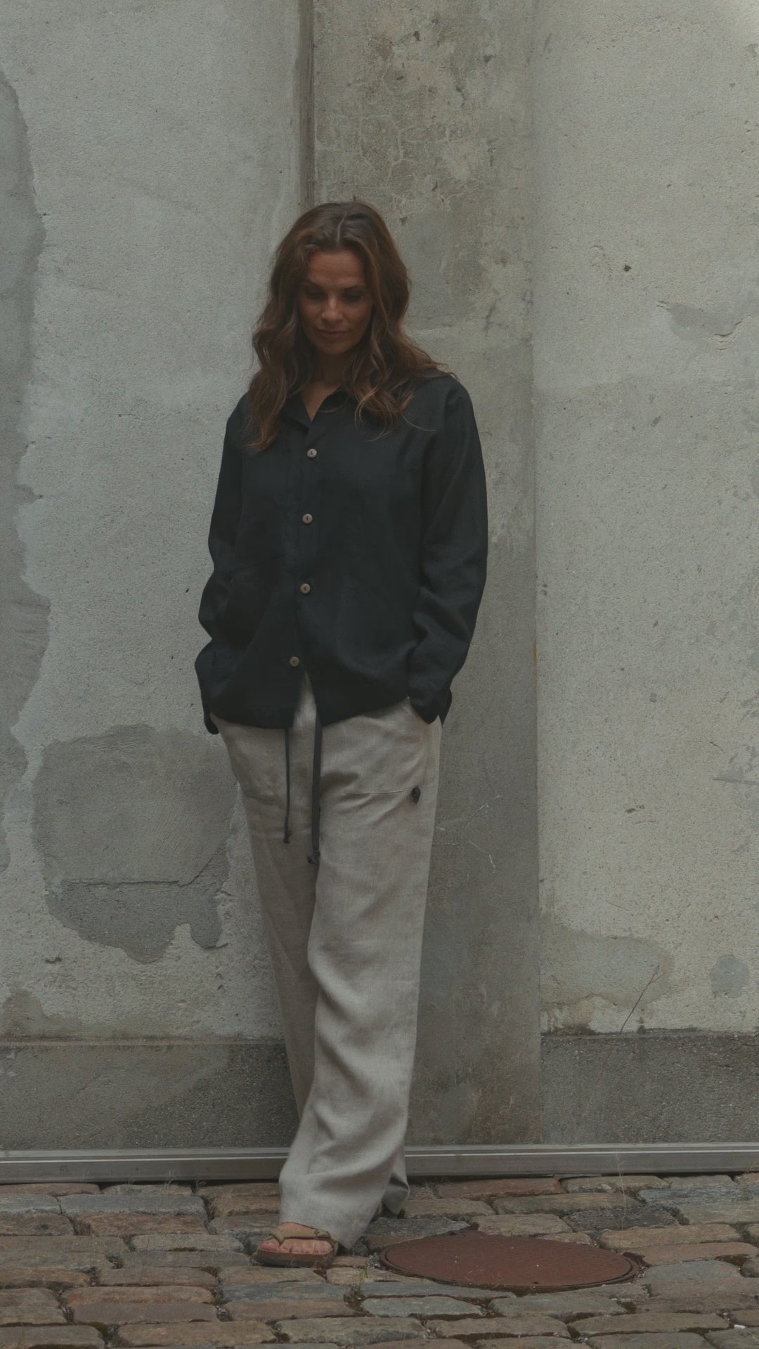 HENRIETTE STEFFENSEN COPENHAGEN SKJORTE - 81000 SKJORTE BLACK 900