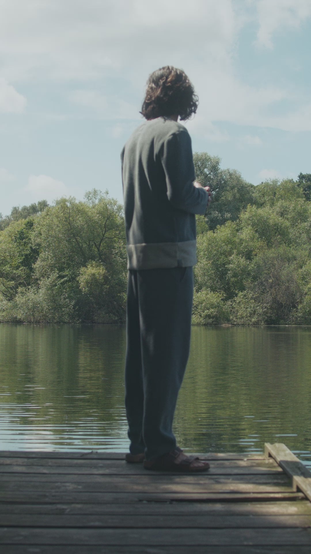 CARL BY STEFFENSEN COPENHAGEN ONE SIZE BLUSE MÆND - 1013C BLOUSES & SWEATERS GREY/SAND 940