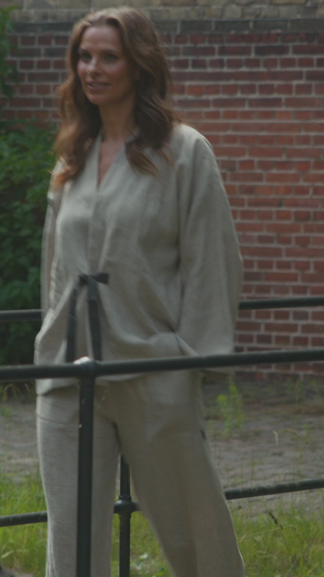 HENRIETTE STEFFENSEN COPENHAGEN KIMONO JAKKE - 87000 CARDIGANS NATURE 446