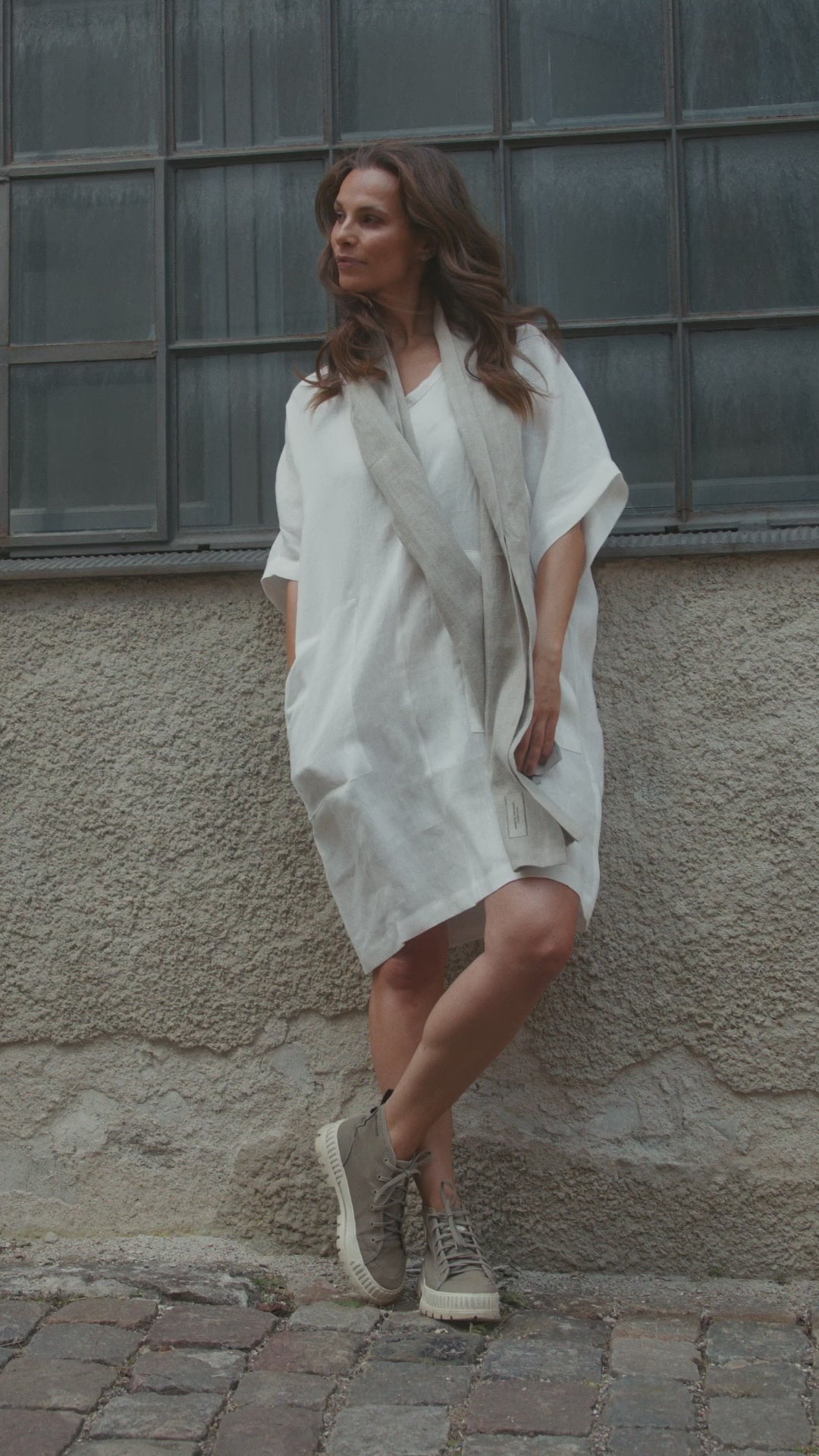 HENRIETTE STEFFENSEN COPENHAGEN KJOLE - 83005 KJOLER IVORY 888