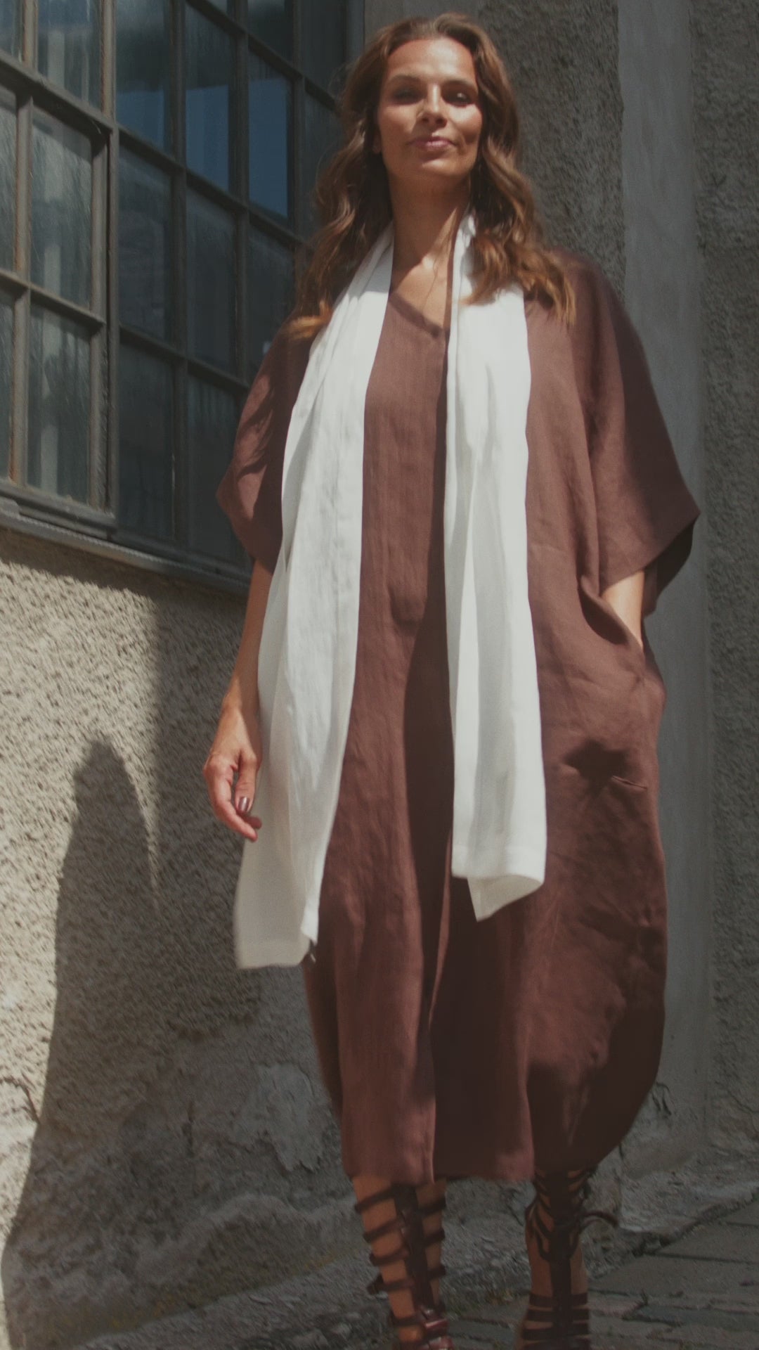 HENRIETTE STEFFENSEN COPENHAGEN TØRKLÆDE - 84002 SCARFS IVORY 888