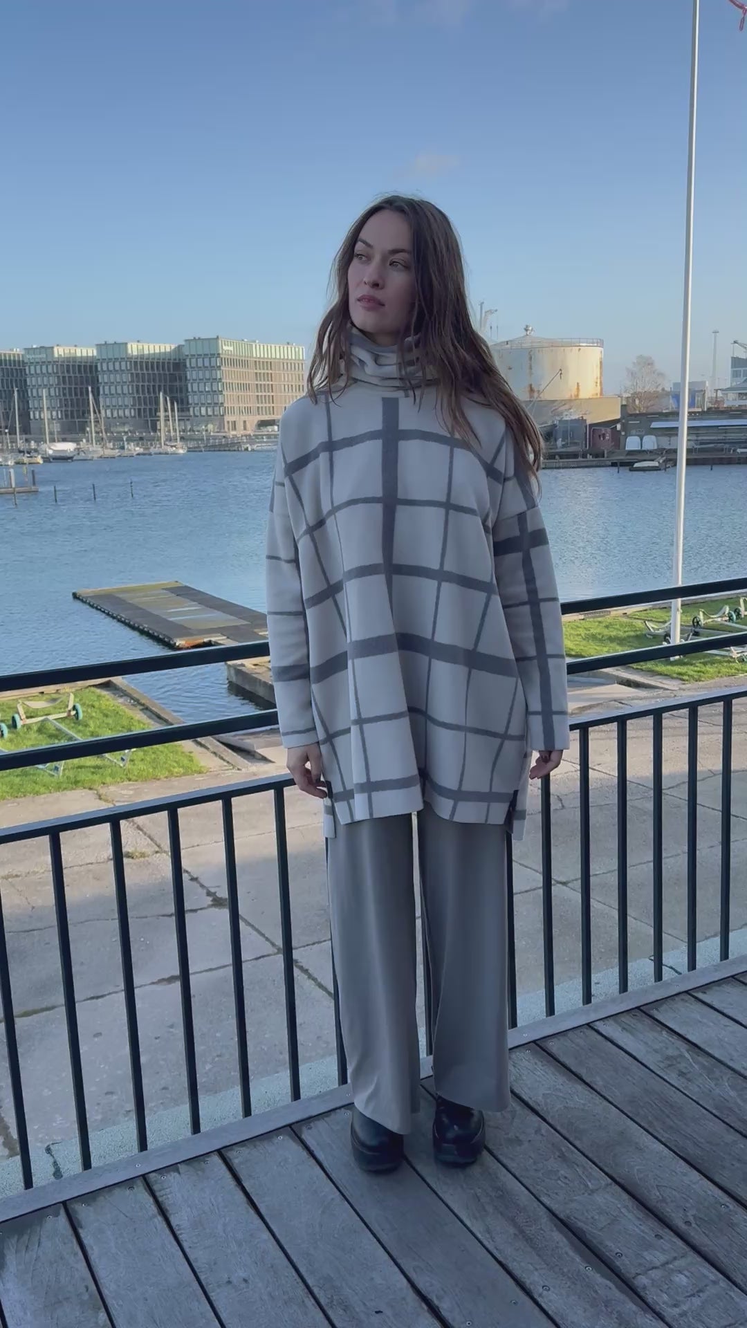 HENRIETTE STEFFENSEN COPENHAGEN TUNIKA MED HØJ HALS - 1288P TUNICS CLAN PRINT KIT 780