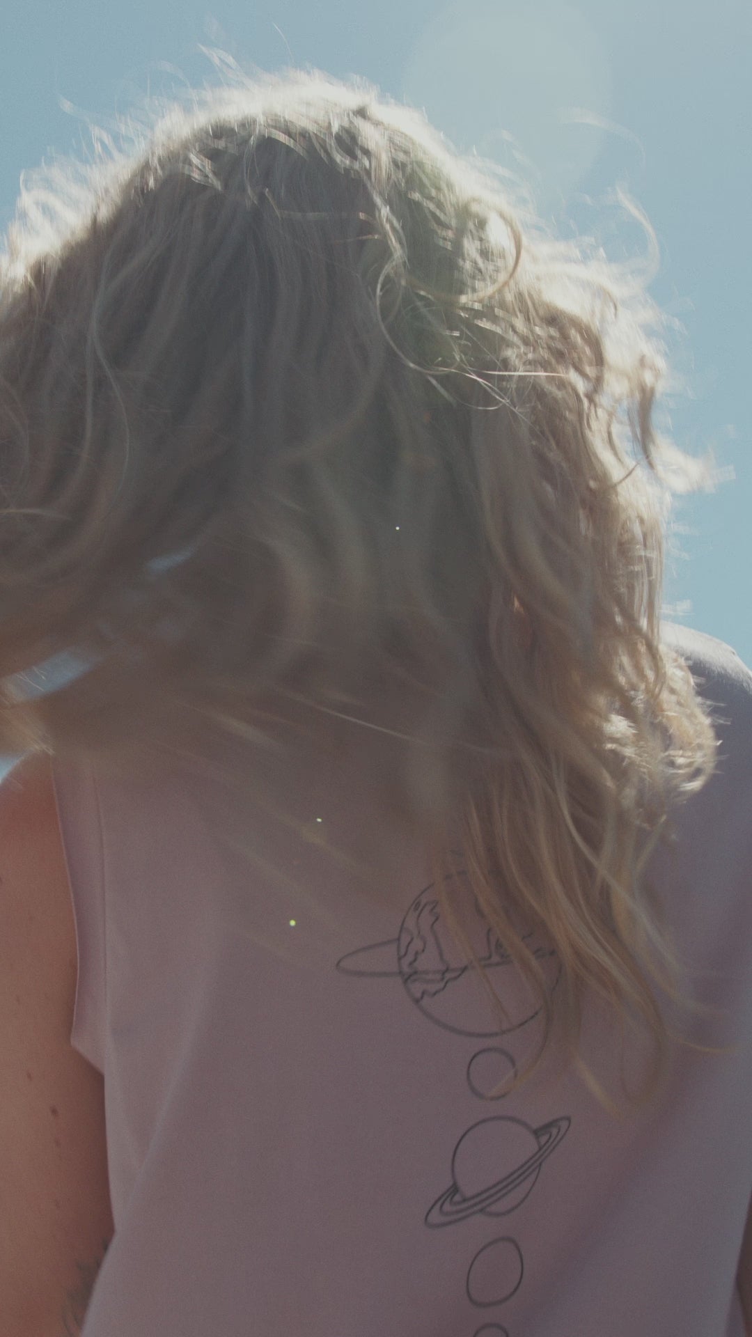 HENRIETTE STEFFENSEN COPENHAGEN TOP V-HALS - 96102 EARTH T-SHIRTS NUDE 401