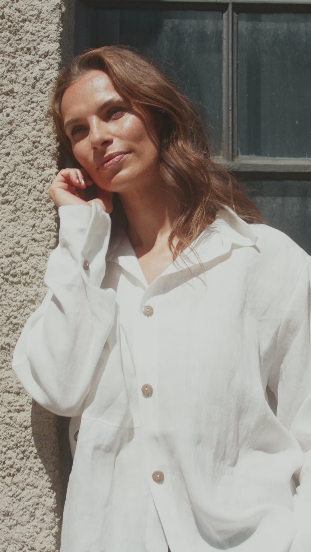 HENRIETTE STEFFENSEN COPENHAGEN SKJORTE - 81000 SKJORTE IVORY 888