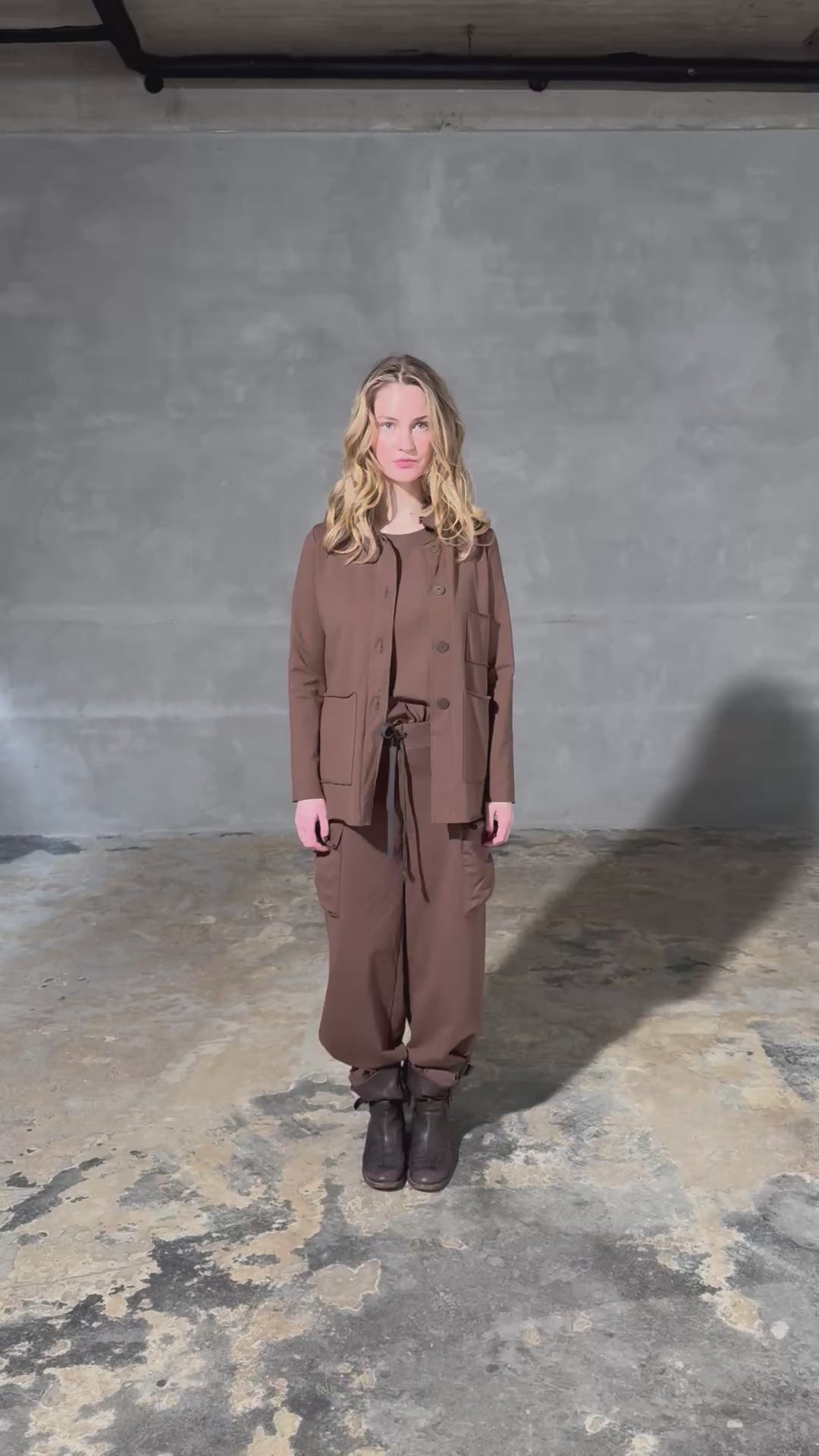 HENRIETTE STEFFENSEN COPENHAGEN CARGO BUKSER - 72017 BUKSER CHOKOLATE 844