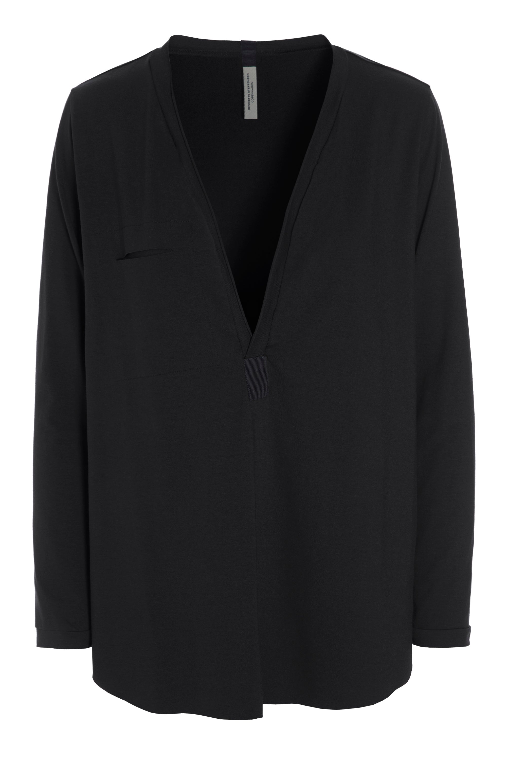 HENRIETTE STEFFENSEN COPENHAGEN skjorte - 96056 BLUSER BLACK 900